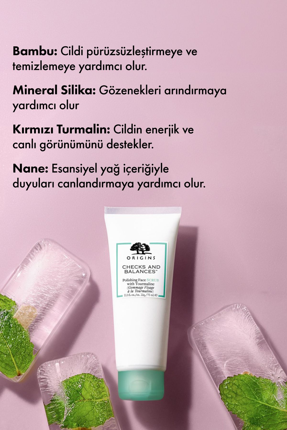 Checks and Balances Polishing Face Scrub Arındırıcı ve Canlandırıcı Tanecikli Yüz Temizleyici 75 ML