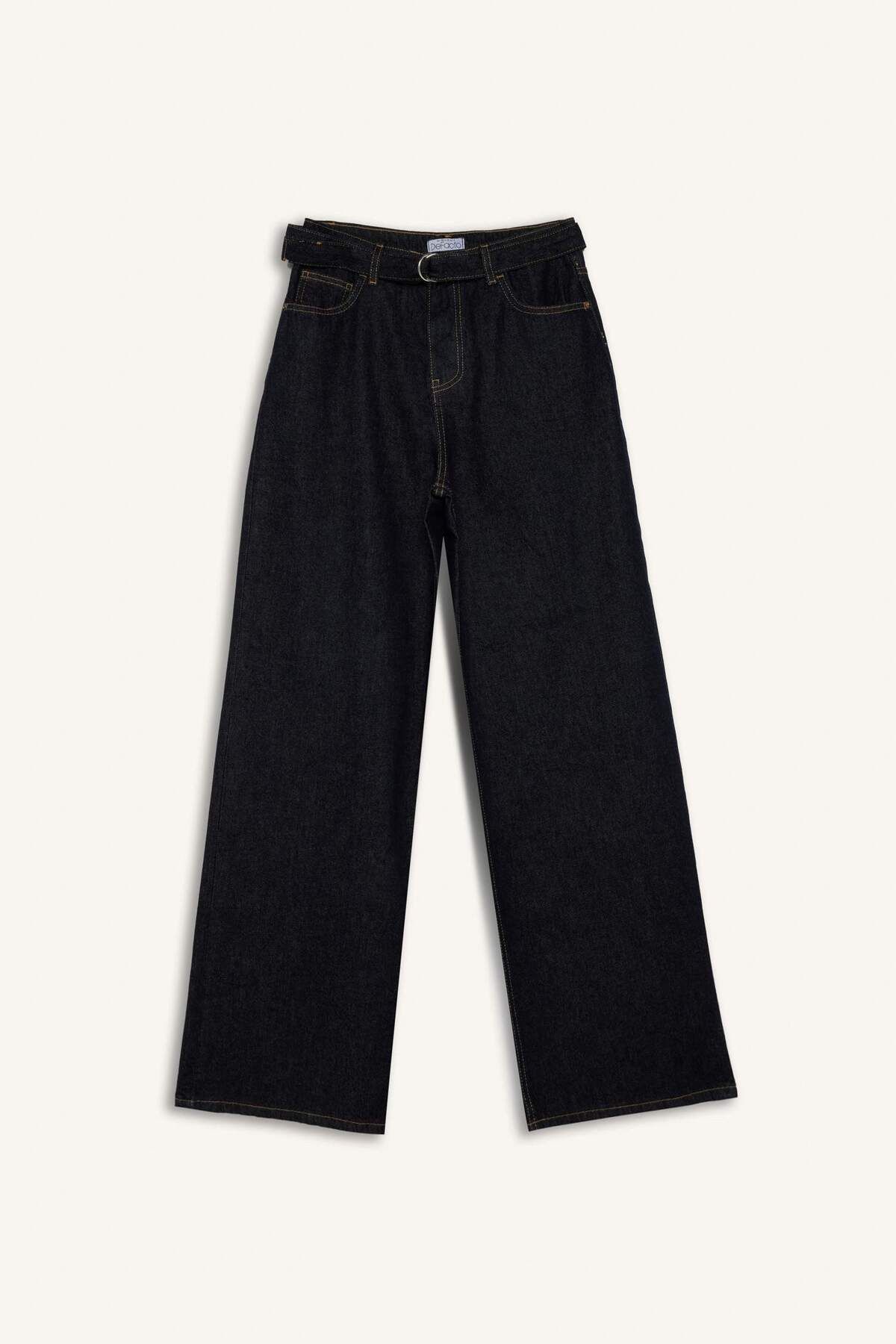 Wide Leg Fit Geniş Kalıp Yüksek Bel Geniş Paça Uzun Jean Pantolon 3196557 Wide Leg Fit Geniş Kalıp Yüksek Bel Geniş Paça Uzun Jean Pantolon 3196557