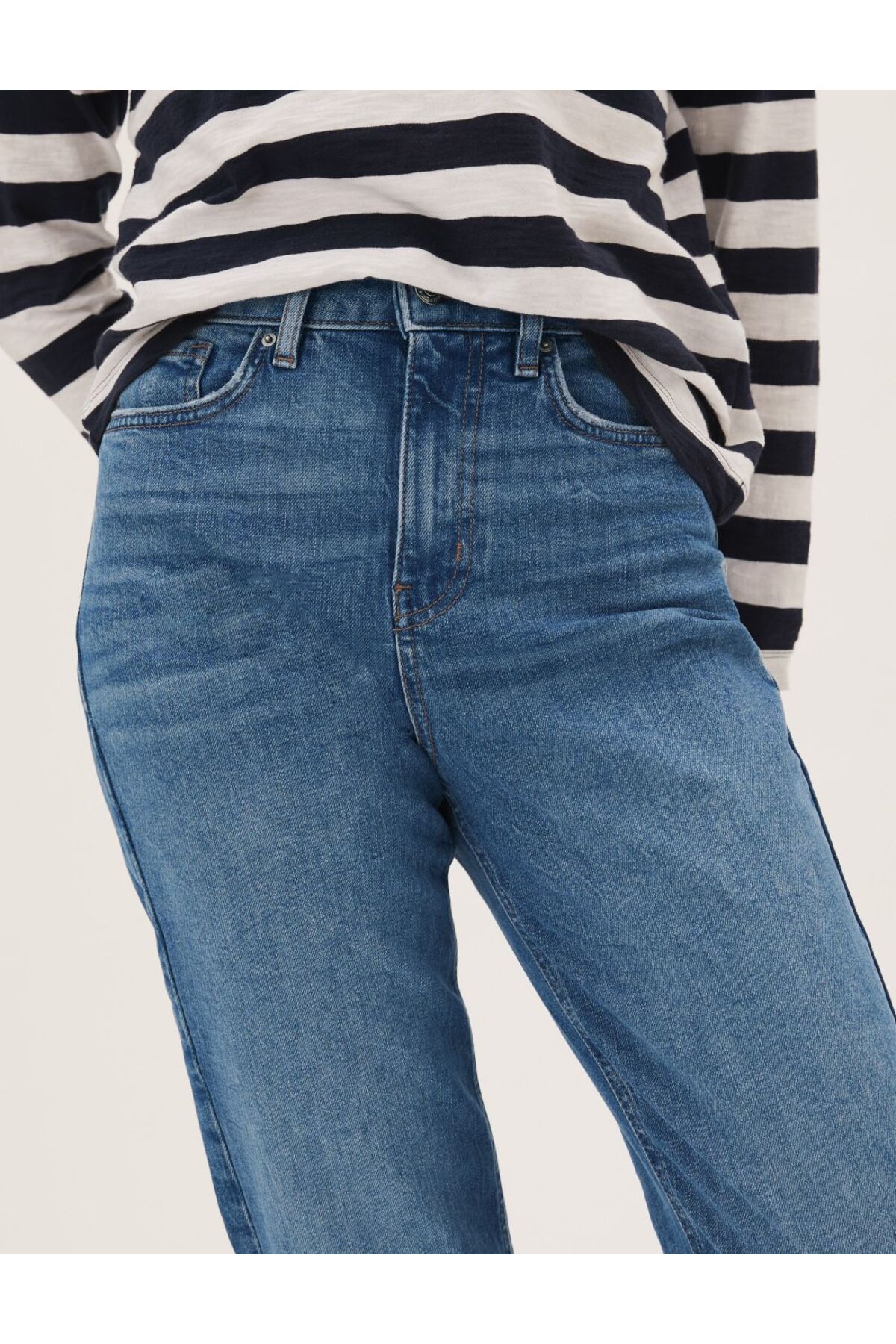Yüksek Bel Mom Jean Pantolon Yüksek Bel Mom Jean Pantolon