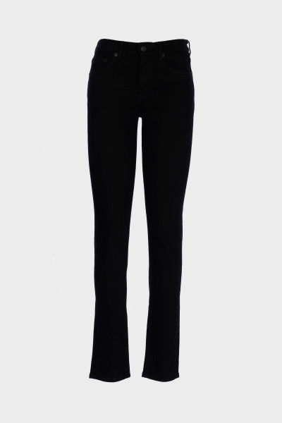Sydney Siyah Yüksek Bel Patı Fermuarlı Slim Straight Jean Pantolon C 4529-066 Sydney Siyah Yüksek Bel Patı Fermuarlı Slim Straight Jean Pantolon C 4529-066