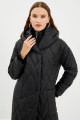 Kapişonlu Geniş Cep Detaylı Kapitone Siyah Mont 13352 Kapişonlu Geniş Cep Detaylı Kapitone Siyah Mont 13352