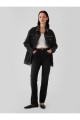 Kadın Siyah Zımba Detaylı Oversized Icon Denim Ceket Kadın Siyah Zımba Detaylı Oversized Icon Denim Ceket