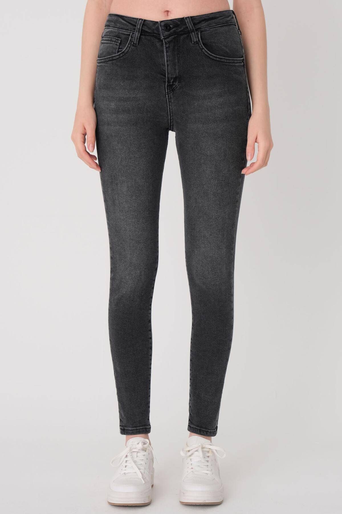 Yüksek Bel Skinny Jean Pantolon Pn6578-pnp Yüksek Bel Skinny Jean Pantolon Pn6578-pnp