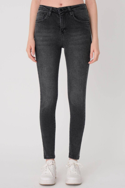 Yüksek Bel Skinny Jean Pantolon Pn6578-pnp Yüksek Bel Skinny Jean Pantolon Pn6578-pnp