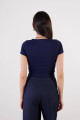 U Yaka Kısa Kollu Basic Bluz P3872-t9 U Yaka Kısa Kollu Basic Bluz P3872-t9