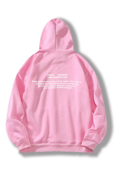 Unisex Erkek/Kadın UNİQUE Renkli Özel Baskılı Pamuklu Oversize Kapüşonlu Sweatshirt Unisex Erkek/Kadın UNİQUE Renkli Özel Baskılı Pamuklu Oversize Kapüşonlu Sweatshirt