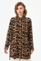 Leopar Desenli Tunik Kahve Leopar Desenli Tunik Kahve