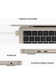 MacBook Air M2 8 GB 256 GB SSD 13.6" MLY13TU/A Yıldız Işığı MacBook Air M2 8 GB 256 GB SSD 13.6" MLY13TU/A Yıldız Işığı