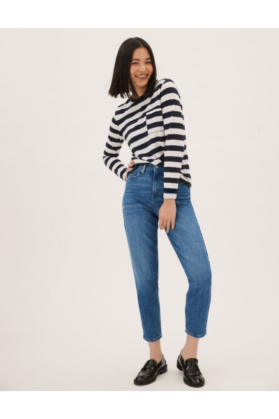 Yüksek Bel Mom Jean Pantolon Yüksek Bel Mom Jean Pantolon