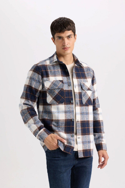 Regular Fit Oduncu Kareli Uzun Kollu Gömlek Y9054AZ24WN Regular Fit Oduncu Kareli Uzun Kollu Gömlek Y9054AZ24WN