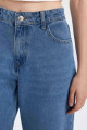 Wide Leg Yüksek Bel Uzun Jean Yıkamalı Pantolon D8102AX24AU Wide Leg Yüksek Bel Uzun Jean Yıkamalı Pantolon D8102AX24AU