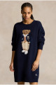 Polo Bear Crewneck Sweater Dress