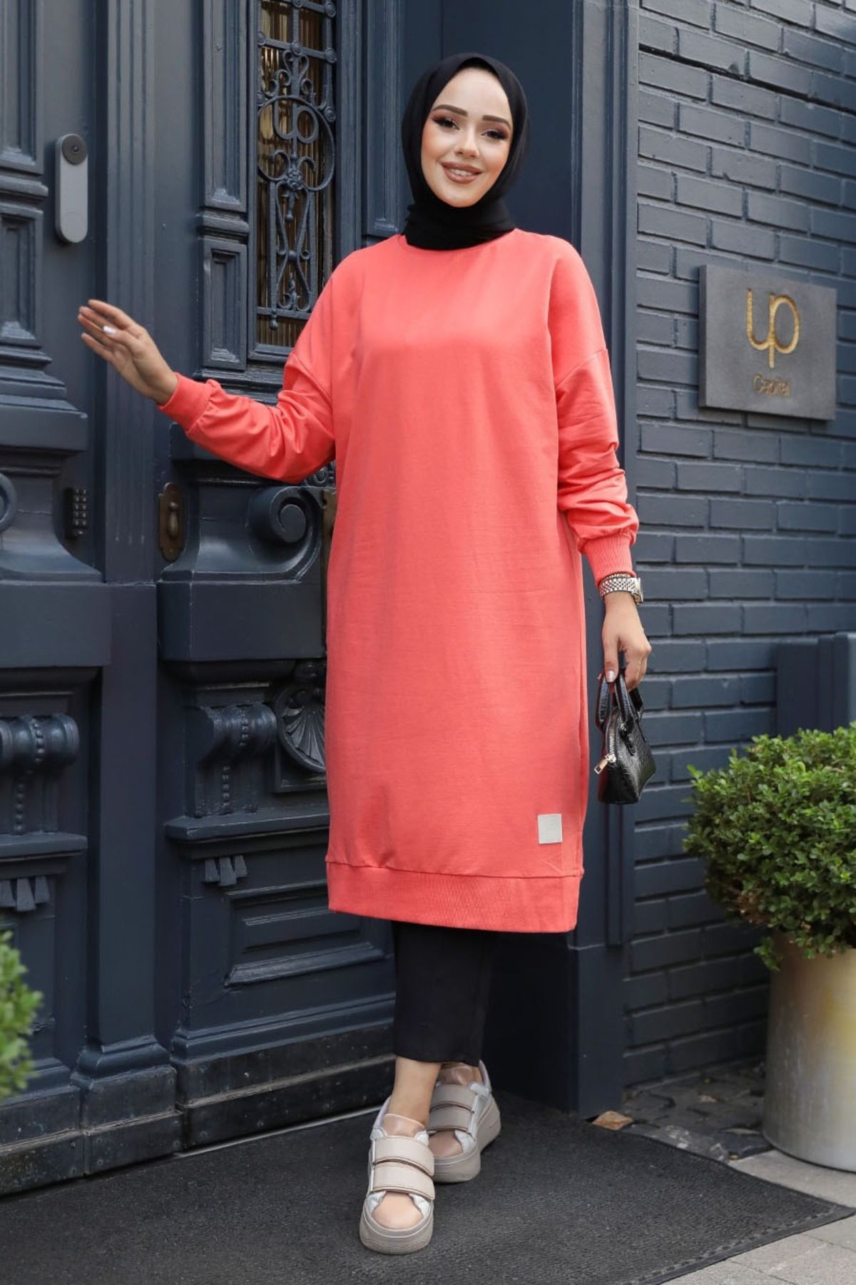 Mercan Tesettür Tunik 30645MR Mercan Tesettür Tunik 30645MR