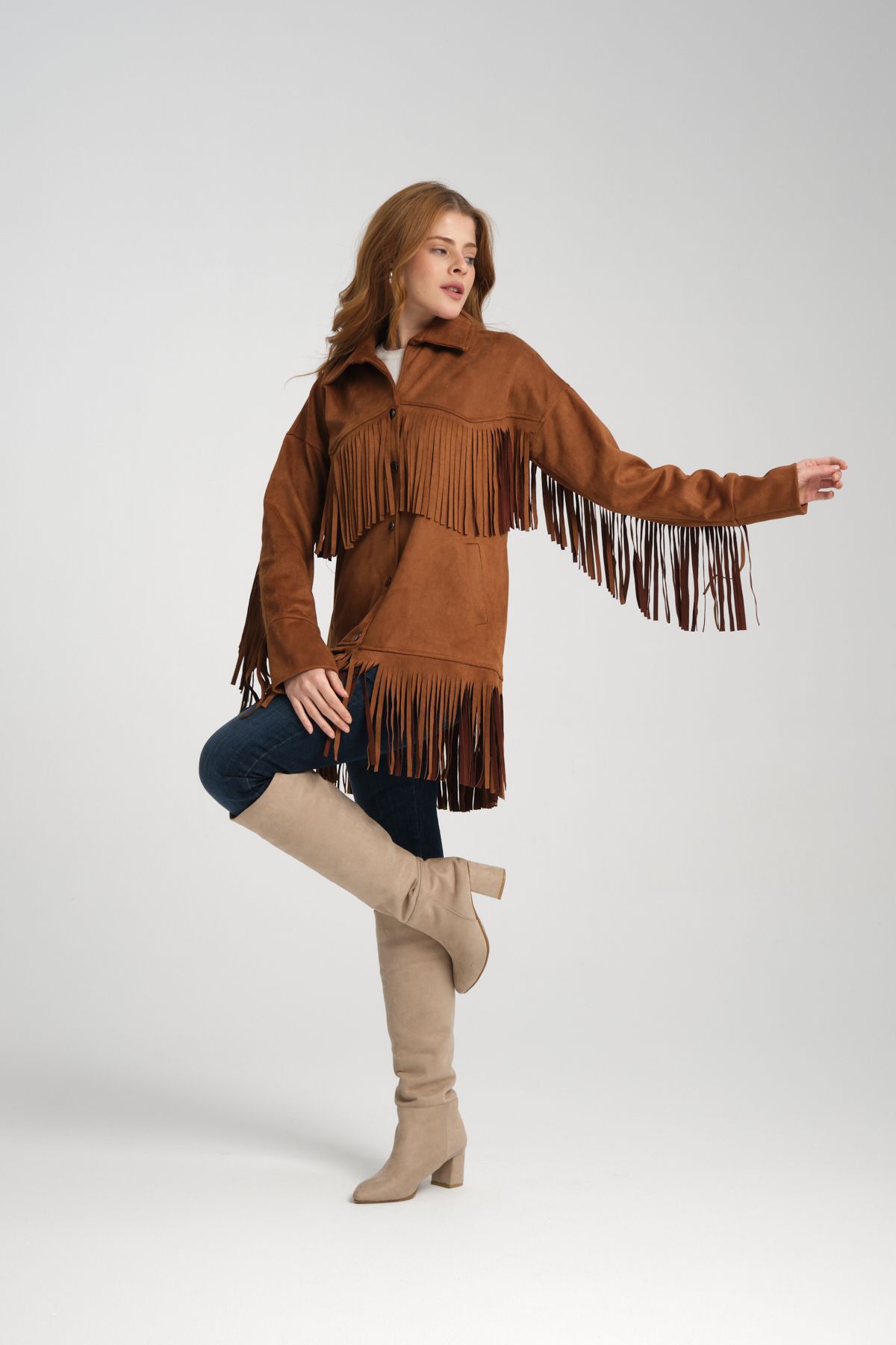 Sukuba Süet Ceket Sukuba Süet Ceket