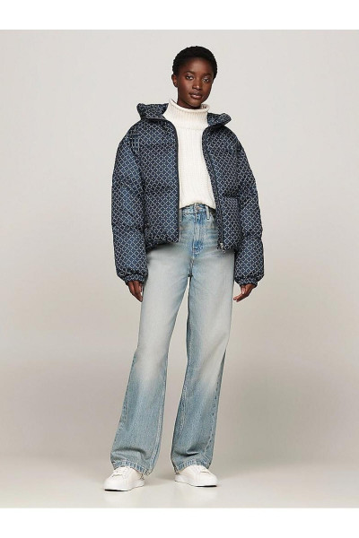 NEW YORK DOWN AOP JKT WITH HOOD NEW YORK DOWN AOP JKT WITH HOOD