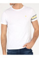 Beyaz Bisiklet Yaka Slim Fit T-Shirt 50269976-VR013