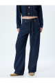 Oversize Kot Pantolon Kemer Detaylı Cepli Bol Paça - Balon Fit Jean Oversize Kot Pantolon Kemer Detaylı Cepli Bol Paça - Balon Fit Jean