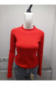 Kırmızı Yarım Balıkçı Body TAMKALIP Soft Touch Pamuklu Kaşkorse Bluz Kırmızı Yarım Balıkçı Body TAMKALIP Soft Touch Pamuklu Kaşkorse Bluz