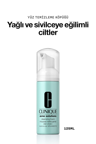 Anti-Blemish Solutions™ - Ciltteki Sebum Seviyesini Dengeleyen Köpük Temizleyici 125 ml Anti-Blemish Solutions™ - Ciltteki Sebum Seviyesini Dengeleyen Köpük Temizleyici 125 ml