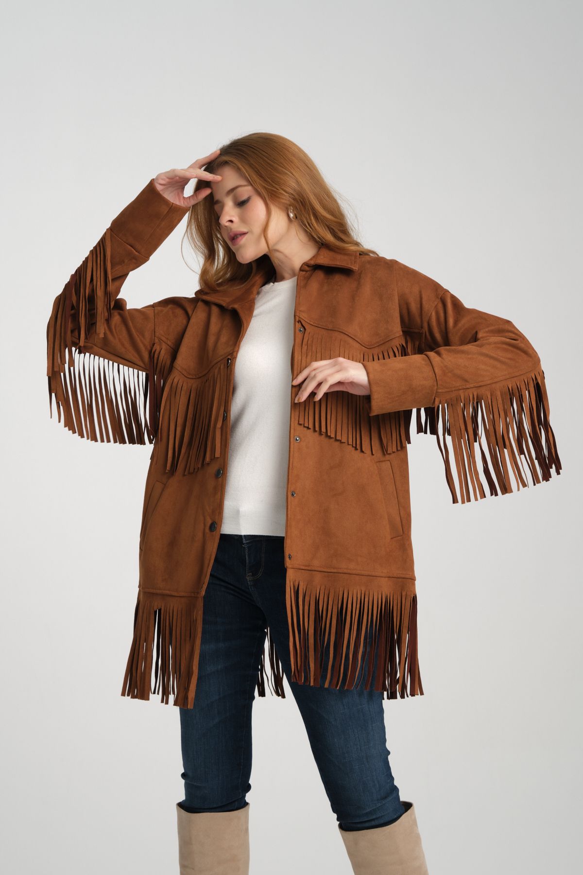 Sukuba Süet Ceket Sukuba Süet Ceket