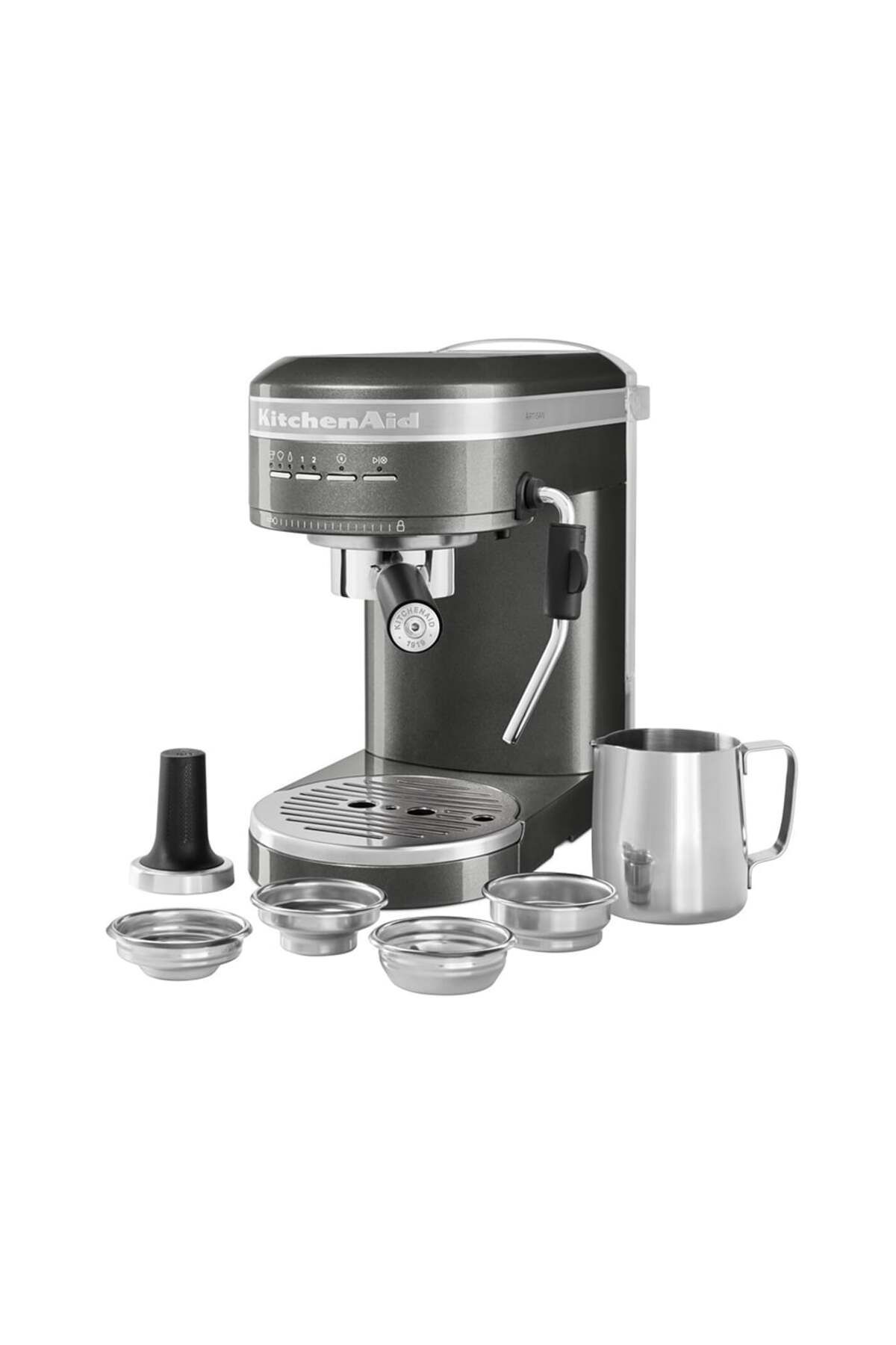 5kes6503ems Artisan Espresso Makinesi Medallion Silver