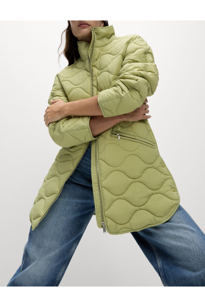 Regular Fit Thermowarmth™ Kapitone Mont Regular Fit Thermowarmth™ Kapitone Mont