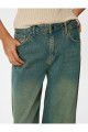 Standart Bel Bol Kalıp Düz Paça Cepli Pamuklu Kot Pantolon - Loose Straight Fit Jean Standart Bel Bol Kalıp Düz Paça Cepli Pamuklu Kot Pantolon - Loose Straight Fit Jean