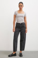 Yüksek Bel Mom Jean Siyah Yüksek Bel Mom Jean Siyah