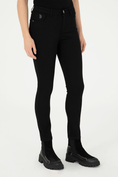 Kadın Siyah Kanvas Pantolon 50298498-vr046 Kadın Siyah Kanvas Pantolon 50298498-vr046