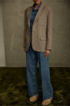 Sütlü Kahve Oldie Ekose Blazer Ceket Sütlü Kahve Oldie Ekose Blazer Ceket