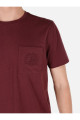 Bordo Erkek Tshirt K.kol