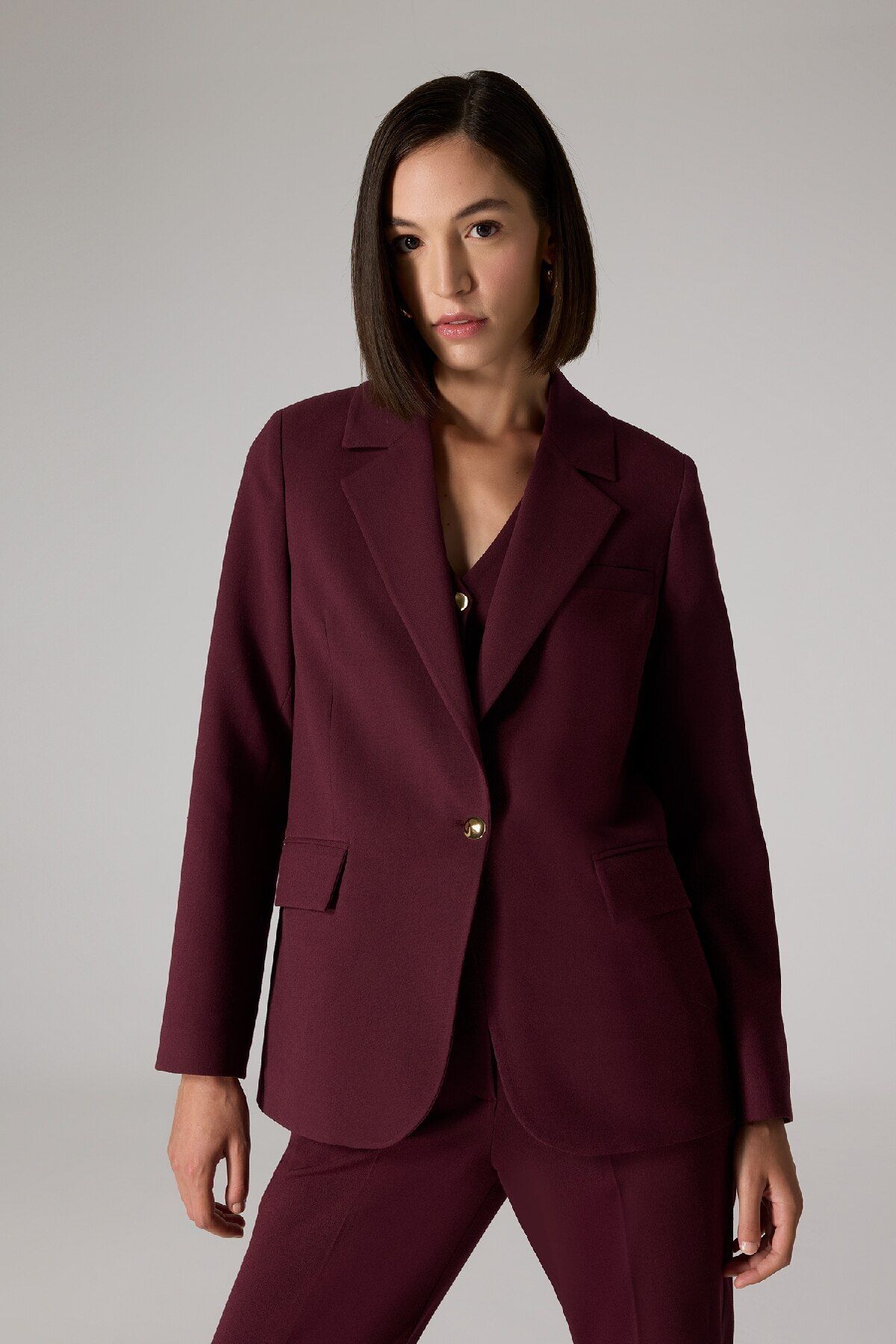 Sorbe X Regular Fit Ceket Yaka Düğmeli Blazer Ceket D9924ax24au Sorbe X Regular Fit Ceket Yaka Düğmeli Blazer Ceket D9924ax24au