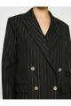 Pırıltılı Kruvaze Blazer Ceket Pırıltılı Kruvaze Blazer Ceket
