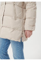 Kapüşonlu Bej Şişme Mont Regular Fit / Normal Kesim 1110150-70144 Kapüşonlu Bej Şişme Mont Regular Fit / Normal Kesim 1110150-70144