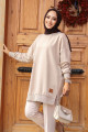 Koyu Bej Tesettür Tunik 30644KBEJ Koyu Bej Tesettür Tunik 30644KBEJ