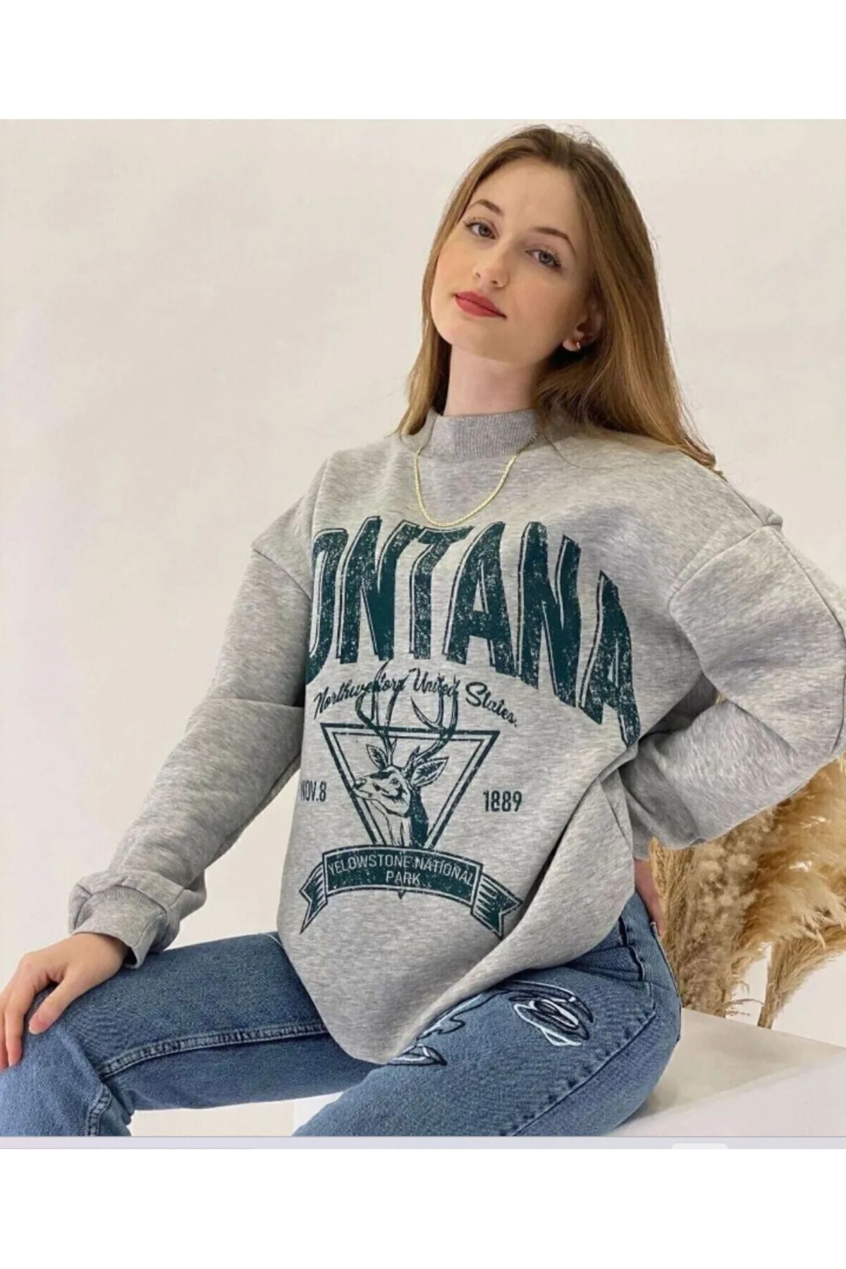 Unisex Gri Kapşonlu Hırka Fermuarlı Sweat Unisex Gri Kapşonlu Hırka Fermuarlı Sweat
