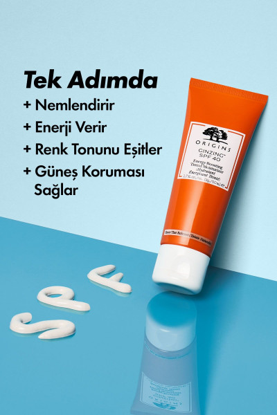 Kafein Içeren Ginzing Spf 40 Canlandırıcı Ve Aydınlık Görünüm Veren Renkli Nemlendirici 50 ml Kafein Içeren Ginzing Spf 40 Canlandırıcı Ve Aydınlık Görünüm Veren Renkli Nemlendirici 50 ml