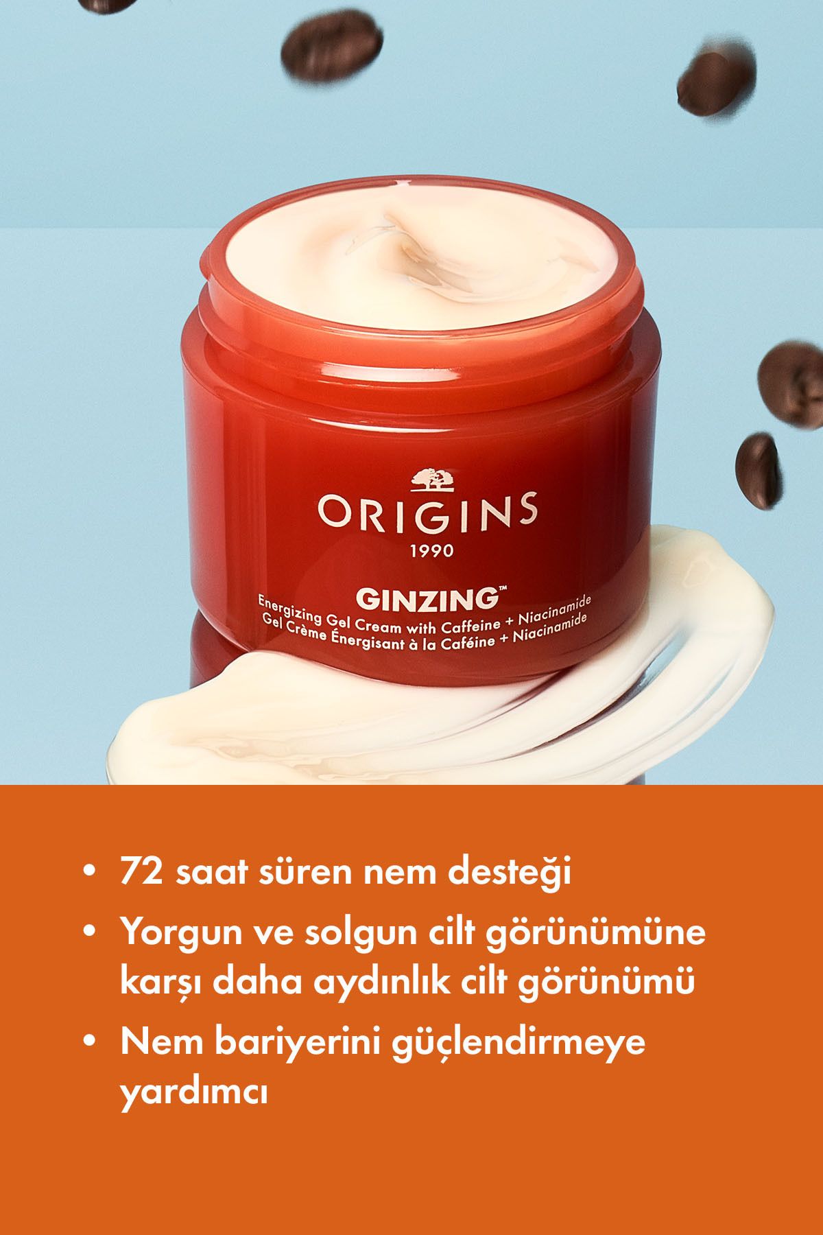 Ginzing™ Canlandırıcı Jel Nemlendirici 50ml