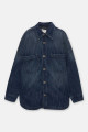 Oversize denim ince ceket Oversize denim ince ceket