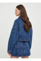 Koyu Mavi Kadın Denim Ceket PL402329 Koyu Mavi Kadın Denim Ceket PL402329