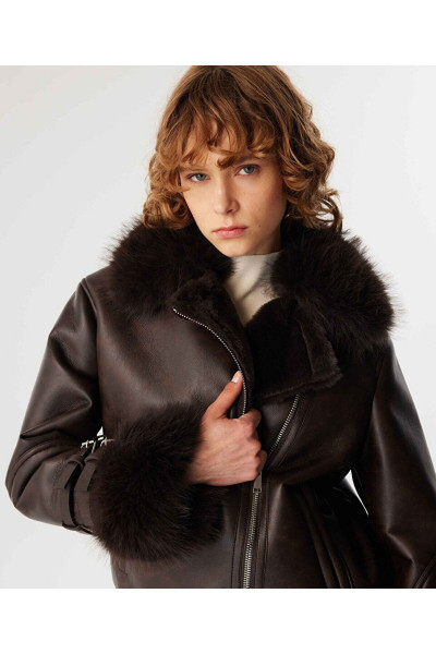 SUNİ KÜRK MIX BIKER MONT SUNİ KÜRK MIX BIKER MONT