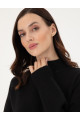 Siyah Oversize Yarım Balıkçı Kazak 50301841-VR046 Siyah Oversize Yarım Balıkçı Kazak 50301841-VR046