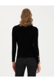 Siyah Ex Slim Fit V Yaka Kazak 50276197-VR046 Siyah Ex Slim Fit V Yaka Kazak 50276197-VR046