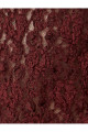 Slim Fit Uzun Kollu Dik Yaka Yarı Transparan Dantel Bluz Slim Fit Uzun Kollu Dik Yaka Yarı Transparan Dantel Bluz