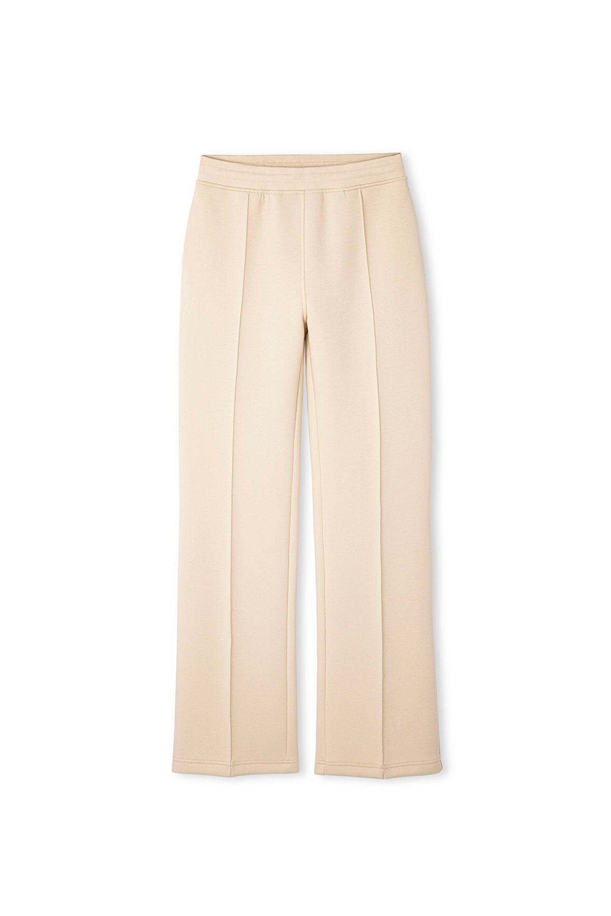 Nervür dikişli straight fit pantolon Nervür dikişli straight fit pantolon
