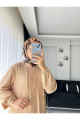 Oversize Düğmeli İpli Fitilli Tesettür Elbise Oversize Düğmeli İpli Fitilli Tesettür Elbise