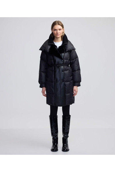 Kumaş mix şişme mont Kumaş mix şişme mont