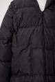 Kadın Siyah Kapüşonlu Oversize Şişme Mont RV00002 Kadın Siyah Kapüşonlu Oversize Şişme Mont RV00002