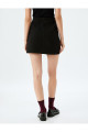 Standart Bel Slim Fit Mini Tüvit Etek Standart Bel Slim Fit Mini Tüvit Etek