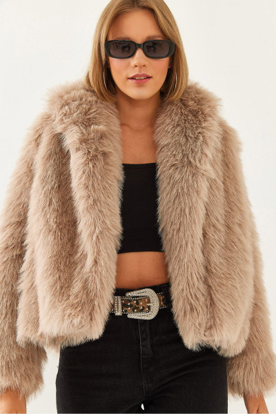 Kadın Premium Suni Kürk Ceket Kadın Premium Suni Kürk Ceket